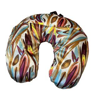 Missoni For Target Multicolor Abstract Travel Neck Pillow Polyester & Cotton